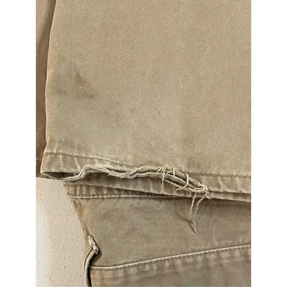 Free World mens beige jeans size 34